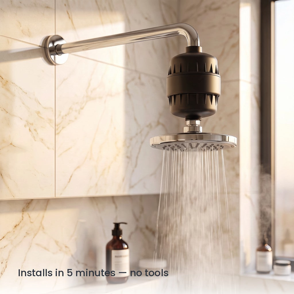 VT300 30-Stage Shower Filter for Hard Water