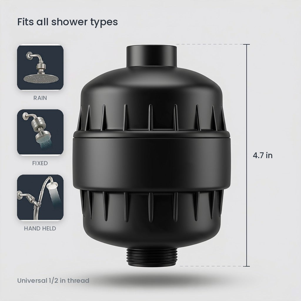 VT300 30-Stage Shower Filter for Hard Water